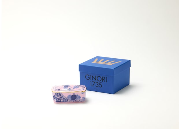 Richard Ginori ラウンドボックス 新品未使用品 TRINKET BOX | GINORI 1735